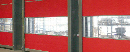 Sử dụng tempe rature-30°C- +70°C Sealed Rapid Roller Doors Cửa Pvc chắc chắn và đáng tin cậy