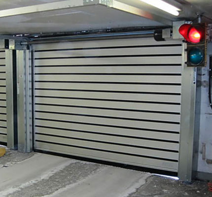 Cửa xoắn ốc tốc độ cao thương mại cho khu vực đỗ xe ngầm