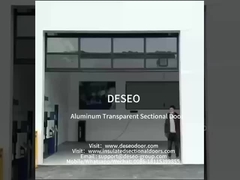 Tự động điện Rolling bên ngoài hợp kim nhôm Full View 3 lớp hợp kim nhôm kính phần