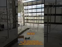 Hòa hợp kim nhôm kín nước cửa nhà để xe với tấm thủy tinh giá nhà máy không khung nhôm