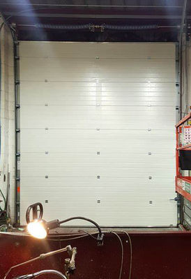 Thép thương mại trên cao Cửa nâng cửa trượt Kho cách nhiệt 1.0 W / M2K