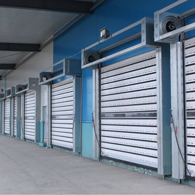 Cửa chớp xoắn ốc chống trộm Bảo quản lối đi ngoài trời Chống gió