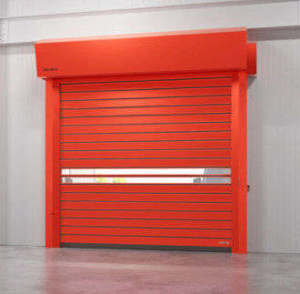 An ninh cao minh bạch Fast Roller Shutter Cửa Thép nhựa