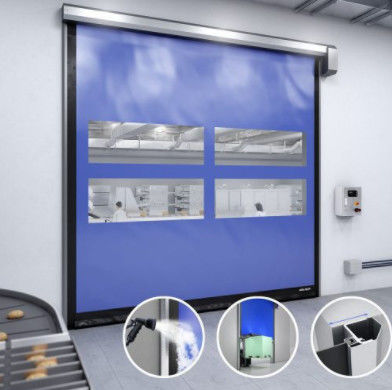 Bảo hiểm nhiệt cửa cuộn nhanh an toàn cao công nghiệp tự động