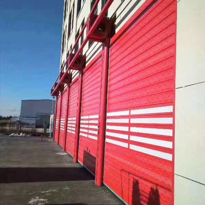 Cửa trên khu vực thương mại cho trạm cứu hỏa và cửa thang máy công nghiệp