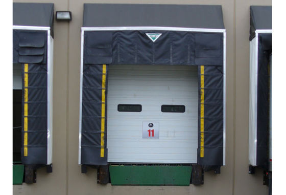 Pvc cao su Loading Dock Shelters Hệ thống tải điều chỉnh Thiết kế hiện đại