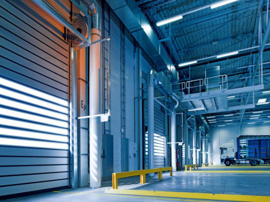 Plc Control Spiral Overhead Door 220v 50hz nguồn cung cấp điện