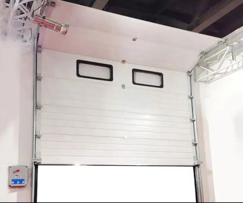 50mm-80mm Độ dày cách nhiệt phần trên cửa cho kho và thương mại bán buôn giá rẻ cửa garage