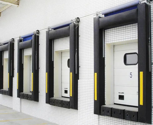 Mặc chống tải Dock Shelter thiết kế hiện đại Thép nhựa nhựa Liner Dễ lắp đặt chống nghiền Dock bền PVC
