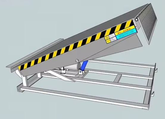 Độ dài môi tùy chỉnh Đơn vị cân bằng bến tàu tải điện với lớp phủ bột và điều khiển an toàn