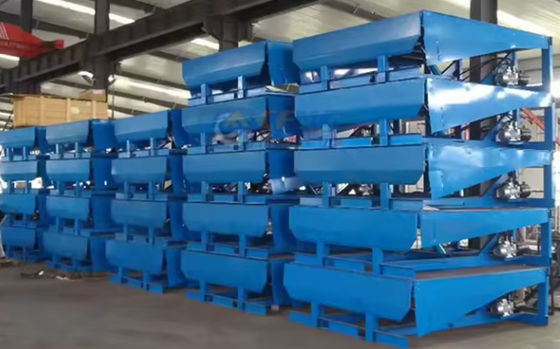 Điện Loading dock leveler với 10 000-20 000 lbs dung lượng bột phủ kết thúc và tăng cường an toàn