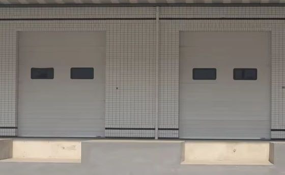 Bàn cửa phân khúc cách nhiệt bằng bọt polyurethane màu trắng với ngưỡng nhôm bán buôn Giá tốt Tự động
