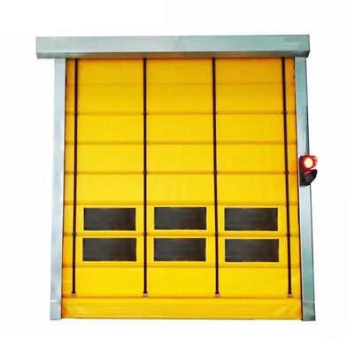 An ninh tiên tiến cửa cuộn nhanh với cách nhiệt nhiệt và thiết kế chống thời tiết Modern Zipper Door