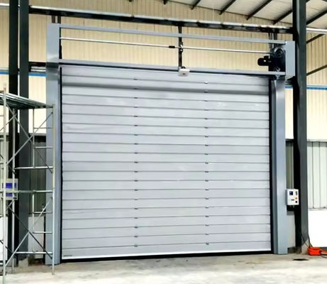 Cửa xoắn ốc cảm biến quang điện 0,8m / s Giải pháp truy cập tốc độ cho nhiệt độ cực đoan Cửa lăn kim loại nhanh