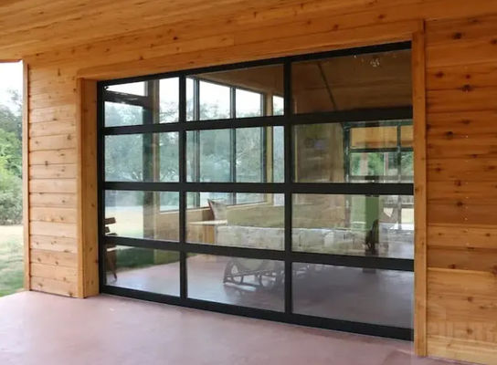 Cửa phần bằng hợp kim nhôm chống âm với kính kính kép và bề mặt phủ bột