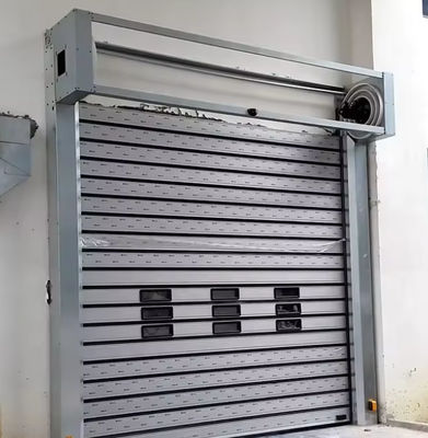 Cửa xoắn ốc tốc độ với 0,8m / s mở 0,75KW động cơ điện hệ thống an toàn cảm biến quang điện