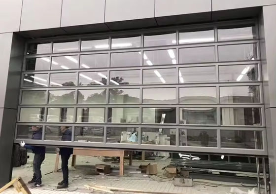 An toàn cửa phần nhôm với kính kính đôi trong nhiều màu sắc toàn cảnh trên cao phần