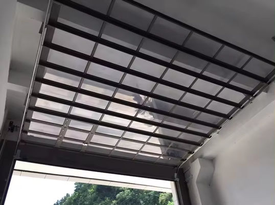 An toàn cửa phần nhôm với kính kính đôi trong nhiều màu sắc toàn cảnh trên cao phần