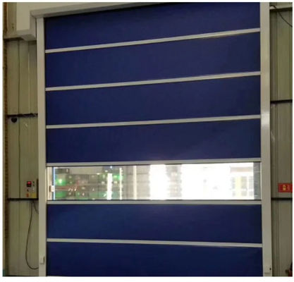 An ninh hiện đại cửa cuộn nhanh với cách nhiệt để tăng cường an toàn nhà máy thực phẩm tự động