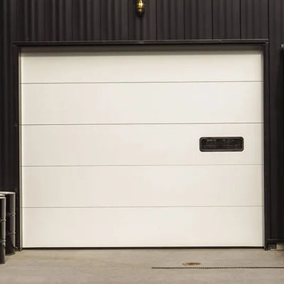 Thép cách ly cửa phần Hinges / khóa Bột phủ kết thúc cho an toàn Home Entry kim loại cao tốc cửa cuộn
