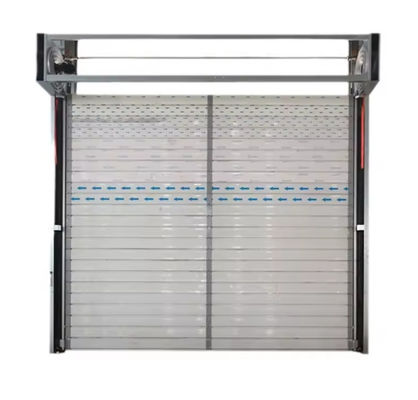 Cửa xoắn ốc cao tốc nhôm với hệ thống điều khiển PLC 0.75KW Điện lực động cơ
