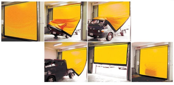 304 Stainless Steel Speed Roll Up Shutters Promotion Fast Stacking Door Automatic Induction High speed Pvc Warehouse (Đường đóng cửa xếp chồng nhanh)