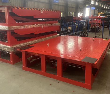 Smart Loading Dock Leveler với độ dài môi có thể tùy chỉnh và các tính năng an toàn Container Loading Platform Mechanical