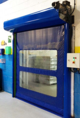 Cửa cuộn nhanh cách nhiệt bảo trì thấp với 304 thép không gỉ