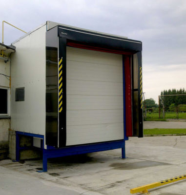 Hệ thống tải điều chỉnh hiện đại Chỗ che cửa bến tàu với vật liệu cao su PVC nhựa Chỗ che bến tàu cơ khí