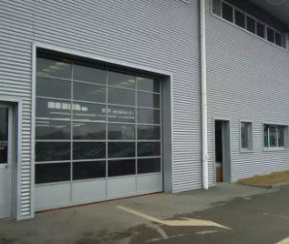 Kiểm tra nước nhôm kính hai cửa hàng thương mại bán buôn cửa garage kính cách nhiệt hai