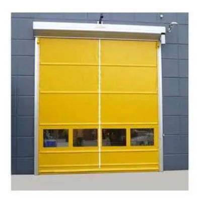 304 thép không gỉ cao tốc độ PVC cuộn lên cửa cửa nhanh cho bảo trì thấp và cách nhiệt