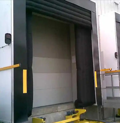 Đen có thể kéo lại chống nghiền nát Dock bền PVC cơ khí đệm nhiệm vụ Thép cấu trúc công nghiệp điều chỉnh Inflatable cách nhiệt kín kín thấm thấm Dock Shelter với tùy chỉnh theo yêu cầu
