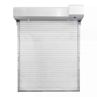 Công nghiệp Kho ráp cách nhiệt nhôm minh bạch cửa xoắn ốc tốc độ cao hiệu quả an toàn Tốc độ mở 0,8m / s cho môi trường nhanh chóng