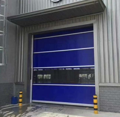 Công nghiệp cao tốc độ PVC cuộn lên cửa cửa nhanh 304 vật liệu thép không gỉ Thiết kế cấu trúc thép
