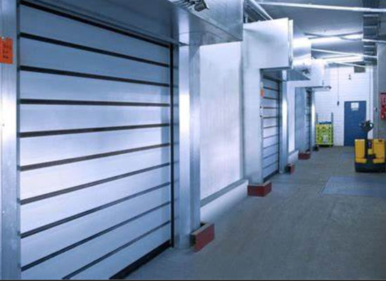Fast Partition 0.8m/s Tốc độ mở cửa nhôm thông minh cao tốc cửa xoắn ốc để an toàn và hiệu quả