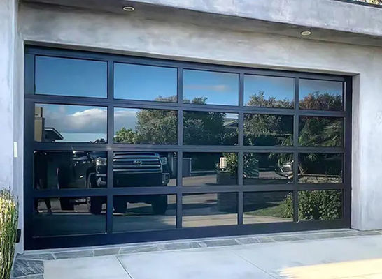 Kiểm tra nước lớp 3 kính trong suốt cửa garage phần cho nhà ở Cải thiện sự hấp dẫn của nhà