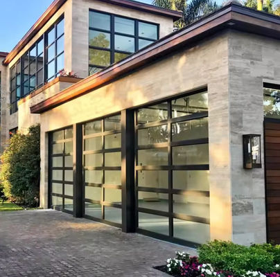 Kiểm tra nước lớp 3 kính trong suốt cửa garage phần cho nhà ở Cải thiện sự hấp dẫn của nhà