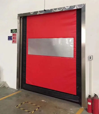 Chất liệu thép không gỉ 304 Khóa cửa nhanh PVC cao tốc hiện đại
