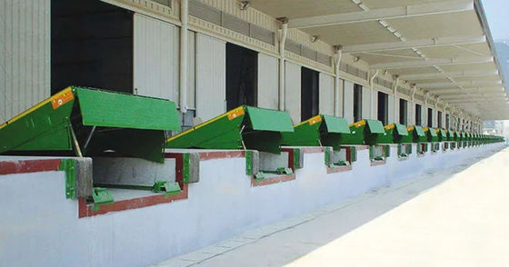 Xưởng sản xuất tự động Dock Plate Dock Door Levelers 25000-40000LBS Khả năng thiết kế an toàn 30000 Lbs Platform Size tùy chỉnh