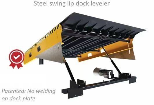 Dock Door Levelers Workshop Bảng bến tàu tự động 25000-40000LBS Thiết kế an toàn Kiểm soát bàn chân