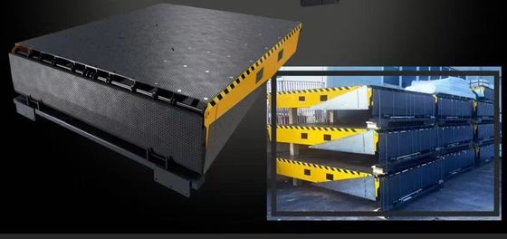 Dock Door Levelers Workshop Bảng bến tàu tự động 25000-40000LBS Thiết kế an toàn Kiểm soát bàn chân