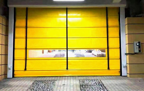 Tốc độ cao PVC cuộn lên cửa cửa nhanh 304 vật liệu thép không gỉ Giải pháp lý tưởng cho không gian lưu trữ cách ly