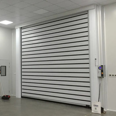 Aluminium minh bạch tốc độ cao cửa xoắn ốc hiệu quả an toàn tùy chỉnh cho sự tiện lợi