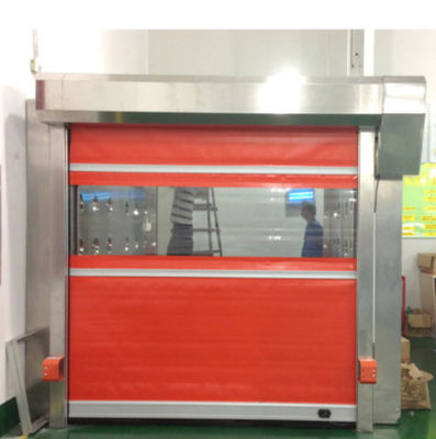 Tốc độ cao PVC cuộn lên cửa cửa nhanh 304 thép không gỉ hiện đại cách nhiệt hoạt động nhanh