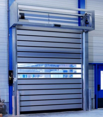 Bảo trì thấp Kháng khí hậu Tốc độ cao PVC Cuộn lên cửa cửa nhanh 304 thép không gỉ