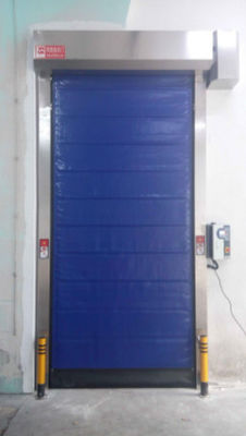 Tùy chỉnh cao tốc độ PVC cuộn lên cửa cửa nhanh 304 vật liệu thép không gỉ để cải thiện hiệu suất kinh doanh cửa niêm phong
