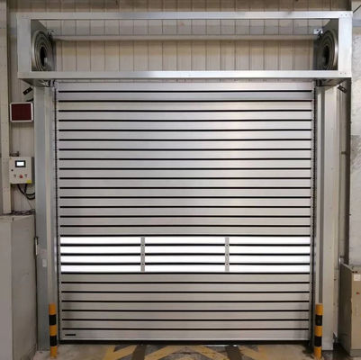 Modern Aluminum Insulated Sectional Overhead Warehouse Door Industrial Garage Tự động mở phong cách điều khiển từ xa hoàn thành