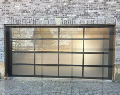 Cửa nhà để xe kính trong suốt cao độ kín nước cách âm