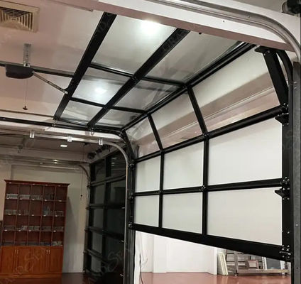 Cửa nhà để xe kính trong suốt cao độ kín nước cách âm