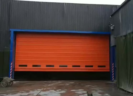 Giá xuất xưởng Cửa cuốn tốc độ cao PVC vận hành thủ công/tự động trong nhà xưởng/nhà máy công nghiệp nhanh chóng, vật liệu thép không gỉ 304